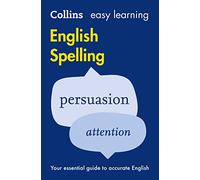 Collins Dictionaries – Easy Learning English Spelling – Broché