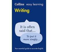 Collins Easy Learning English - Easy Learning Writing