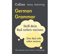 Collins Easy Learning German - Easy Learning German Grammar