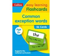 Collins Easy Learning Ks1 - Common Exception Words Flashcards