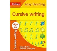 Collins Easy Learning Preschool - Cursive Writing Ages 4-5