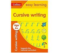 Collins Easy Learning Preschool - Cursive Writing Ages 4-5
