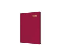 Collins - Essential - Agenda 2026 sur 12 mois, 1 jour par page, couverture rigide, marron (ESSA51.78-26)
