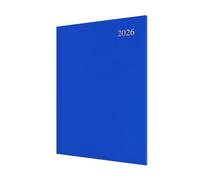 Collins - Essential - Agenda 2026 sur 12 mois, semainier, couverture rigide A4, bleu (ESSA43.60-26)