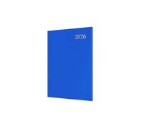 Collins - Essential - Agenda 2026 sur 12 mois, semainier, couverture rigide A5, bleu (ESSA53.60-26)