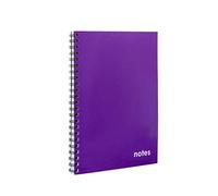 Collins Essential Cahier à spirales ligné 80 pages Violet Format A4