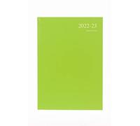 Collins Essential ESSA43M.52-2223 Semainier 2022-23 Vert citron Format A4 297 x 210 cm