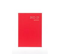 Collins Essential ESSA51M.15-2223 Agenda mi-année 2022-23 Rouge A5 (210 x 148 cm)