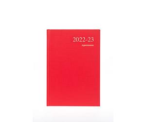 Collins Essential ESSA51M.15-2223 Agenda mi-année 2022-23 Rouge A5 (210 x 148 cm)
