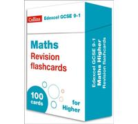 Collins Gcse 9-1 Revision - New Edexcel Gcse 9-1 Maths Higher Revision Flashcards