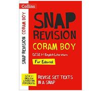 Collins Gcse Grade 9-1 Snap Revision - Coram Boy Edexcel Gcse 9-1 English Literature Text Guide