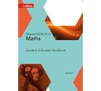 Greg Byrd – Edexcel GCSE Maths – Cahier Booster Niveau Foundation – Ciblant 4/5 – Broché