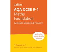Inconnu – AQA GCSE 9-1 Maths Foundation : Révision et exercices tout-en-un complets – Éd. 2015