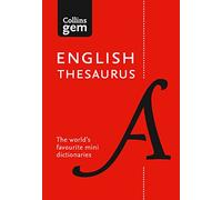 Collins Dictionaries – English Gem Thesaurus – Broché