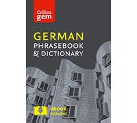 Collins German Phrasebook and Dictionary Gem Edition Collins Dictionaries, (Auteur)