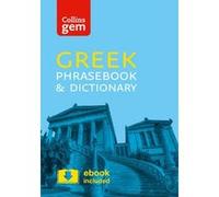 Collins Greek Phrasebook and Dictionary Gem Edition by Collins Dictionaries Inconnu (Auteur)