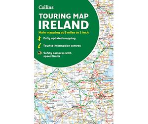 Collins Ireland Touring Map: Discover New Places in Ireland