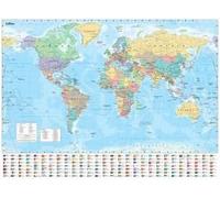 Collins Large World Wall Laminated Map (70 X 91.5 Cm)