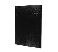 Collins Leadership - Calendrier annuel 2026 sur 12 mois, semainier avec rendez-vous horaire, A5 - Noir (CP6741.99-26)