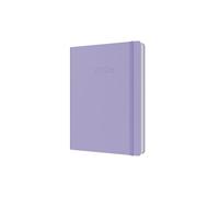 Collins Legacy - Agenda annuel 2026 12 mois, un jour par page, avec 1/2 heures de rendez-vous, couverture rigide A5, lilas (CL51.55-26)
