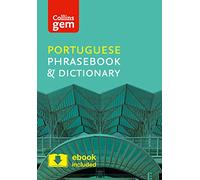 Collins – Guide et dictionnaire portugais – Phrases et mots essentiels – Édition Gem, format mini