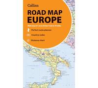 Collins Road Map of Europe: Folded Map