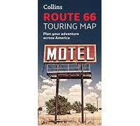 Collins – Carte routière Route 66 Touring Map – Planifiez votre aventure en Amérique