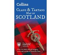 Collins Scotland Clans and Tartans Map: Over 170 Arms, Official Insignia, Crests and Tartans of Scottish Clans
