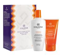Collistar After-Sun Coffret cadeau, baume réparateur hydratant 200 ml + shampooing douche après-soleil 150 ml, apaise la peau, prolonge le bronzage