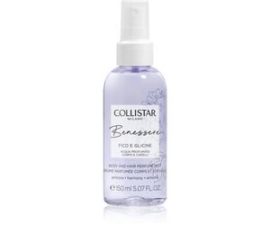 Collistar Benessere Fig and Wisteria Brume parfumée pour cheveux et corps pour femme 150 ml