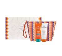Collistar Coffret cadeau de soin solaire SPF 50+, crème protectrice active pour peaux hypersensibles, 100 ml, baume après-soleil 100 ml, très haute protection, convient également aux enfants, coral