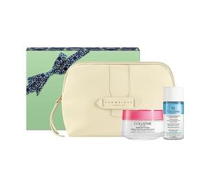 Collistar Coffret cadeau hydroactif avec crème hydratation profonde 50 ml, solution biphasique démaquillante 35 ml et pochette