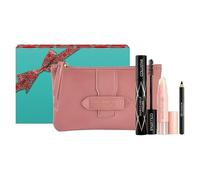 Collistar Coffret cadeau Impectable, Mascara avec Twist Balmy Gloss, Mini Crayon Yeux et Pochette, Kit Cosmétique Maquillage