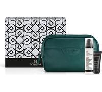 Collistar Daily Protective Moisturizer Set Crème hydratante pour le visage, 80 ml + Exfoliant purifiant pour le visage et la barbe, 30 ml + sac cosmétique