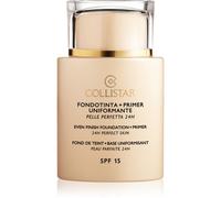 Collistar Even Finish Foundation+Primer 24h Perfect Skin fond de teint et base SPF 15 teinte 5 Amber 35 ml