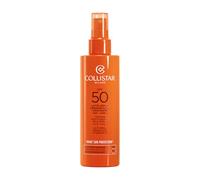 Collistar Spray Bronzant Hydratant SPF 50 Protection Solaire Visage et Corps Imperméable Texture Légère Absorption Rapide 200ml