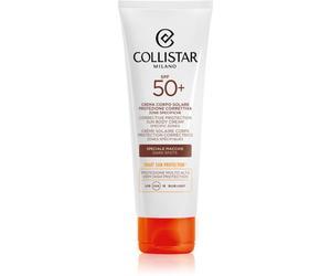 Collistar Sun Corrective Protection Body Cream Specific Zones SPF 50+ crème intensive auto-bronzante anti-taches pigmentaires 100 ml