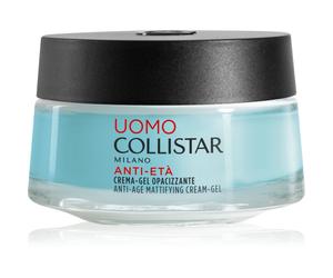 Collistar Uomo Anti-Age Mattifying Cream-Gel crème anti-rides raffermissante visage 50 ml