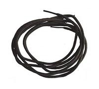 Collonil Lacets ronds de 3 mm d'épaisseur cordon durable 150 cm Orange/jaune, Marron foncé extra, 45 EU