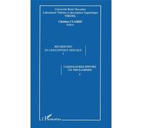 Colloque International De Linguistique Grecque - Actes Du 5e Colloque International De Linguistique Grecque, Tome 1