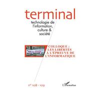 Colloque : Les libertés à l'épreuve de l'informatique - Jacques Vétois - L'harmattan - broché - Revue