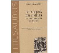 Colloques des simples et des drogues de l'Inde