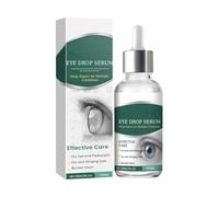 Collyre sérum, gouttes oculaires pour la presbytie, gouttes oculaires lubrifiantes pour soulager les symptômes de la presbytie, de la fatigue, du stress et des yeux larmoyants (1pc)