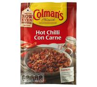 Colman's Hot Chilli Con Carne Lot de 6 boîtes de recettes 37 g