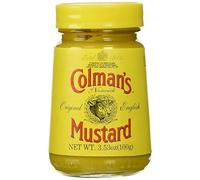 COLMAN'S - Moutarde Anglaise Intense et Aromatique, Idéale pour Relever Vos Recettes, Pot 100g - Lot de 4