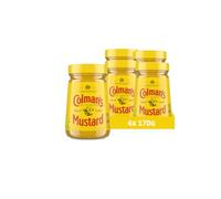 Colman's moutarde anglaise originale en pot de verre, moutarde anglaise superfine et vegane (Lot de 4 (4 x 170g))
