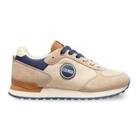 Colmar Originals Baskets Travis Authentic Mixte Beige / Bleu Denim / Marron Taille 44