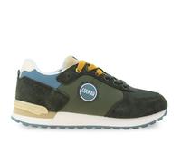 Colmar Originals Baskets Travis Authentic Mixte Vert militaire / Bleu pierre / Beige Taille 45
