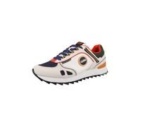 Colmar Baskets basses 'Travis Sport Division' kaki / orange / blanc, Taille 41
