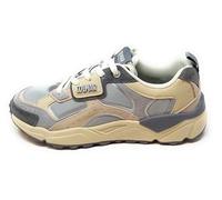COLMAR Baskets de sport, modèle de chaussure pour homme Garner Grounds 097 Design rétro,gris et beige,semelle en caoutchouc amortisant